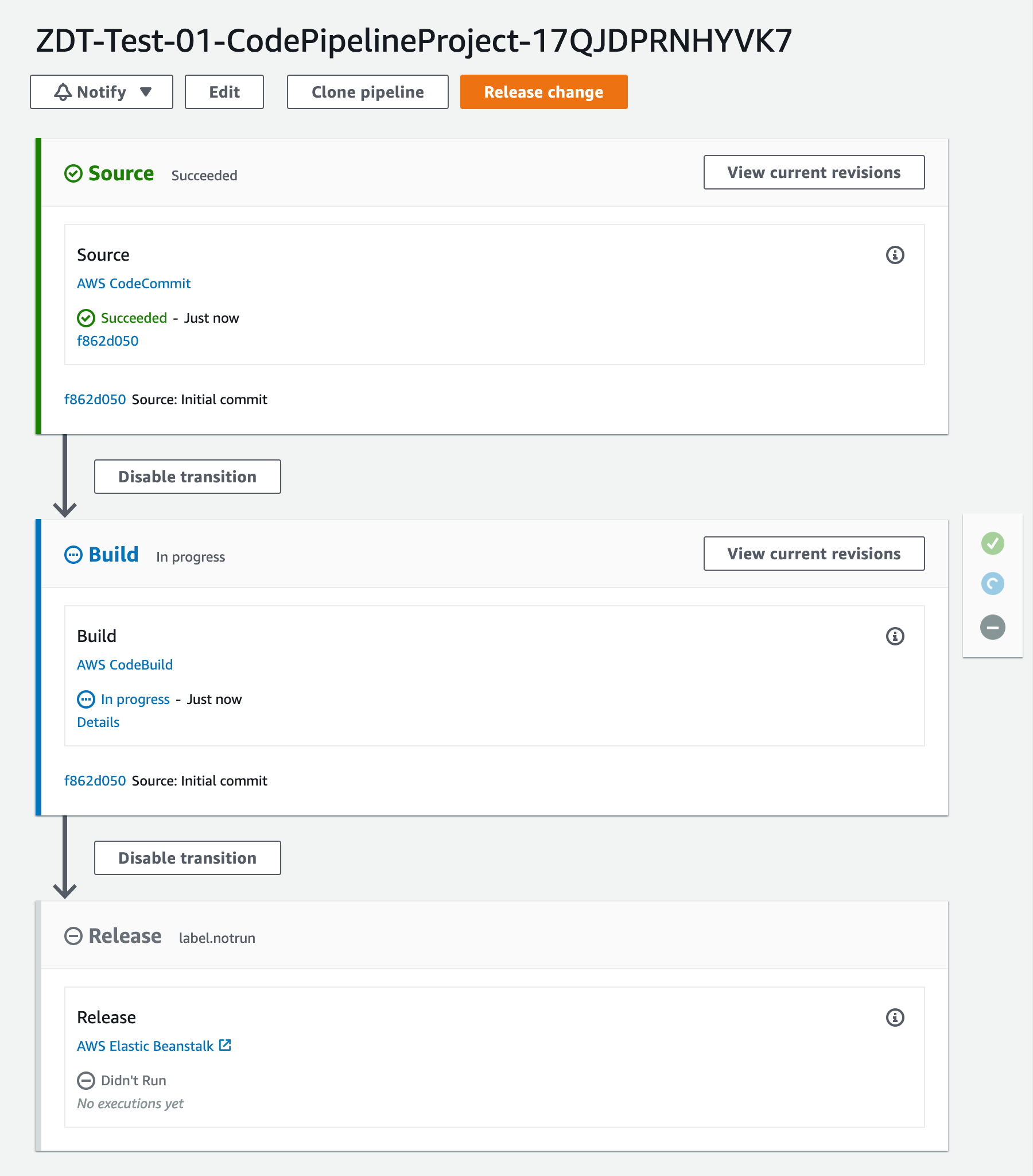 Zero Downtime Deployment with AWS Elastic Beanstalk and CodePipeline